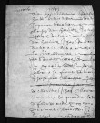 Baptêmes, mariages, sépultures, 1695 - Les années 1692-1694 sont lacunaires dans la collection du greffe