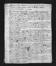 Collection du greffe. Baptêmes, mariages, sépultures, 1700-1703