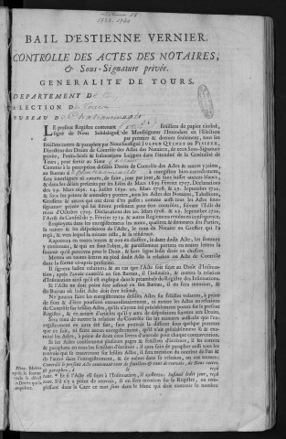 1739 (10 novembre) 1740 (1er décembre)