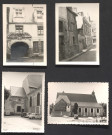 8 et 10 rue du Mûrier ; Hôtel Robin Quantin, rue Paul-Louis Courier ; église Saint-Saturnin, façade nord avant élargissement de la rue des Tanneurs, façade nord et ouest.