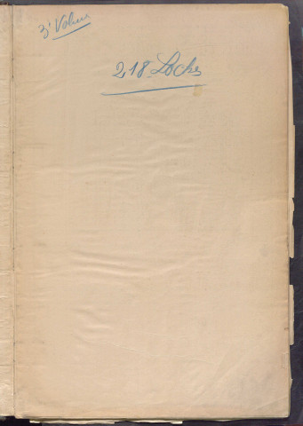 Matrice des propriétés bâties, cases 1361 à 2104.