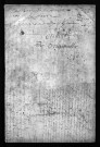 Collection du greffe. Baptêmes, mariages, sépultures, 1709