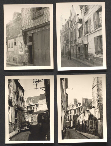 37 rue Briçonnet ; 22 et 24 rue Briçonnet ; 27 rue Briçonnet ; 30 et 32 rue Briçonnet avant destruction.