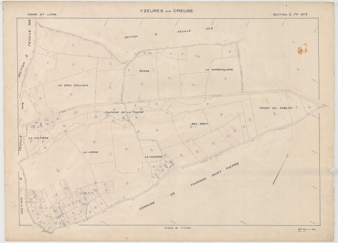 Section E, feuille 5