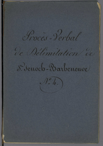 Saint-Senoch-Barbeneuve (1830, 1942)