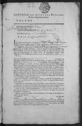 1778 (17 décembre)-1781 (1er mai)