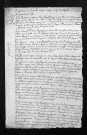 Collection du greffe. Baptêmes, mariages, sépultures, 1733-1735