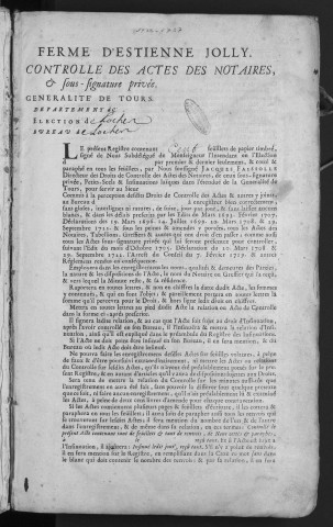 1736 (22 novembre)-1737 (8 mai)