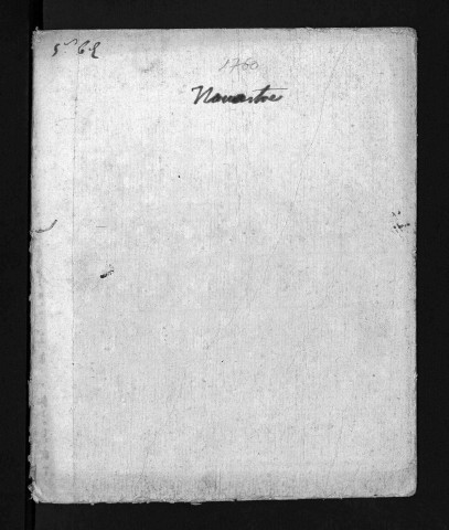 Collection du greffe. Baptêmes, mariages, sépultures, 1760