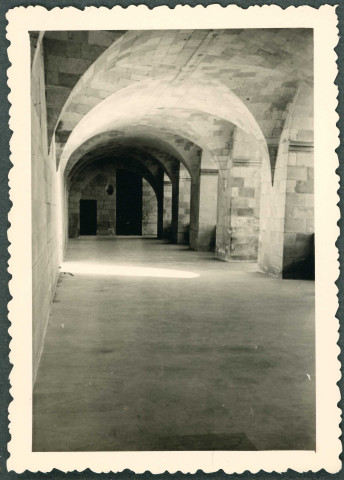 Château du Grand-Pressigny : passage vouté.