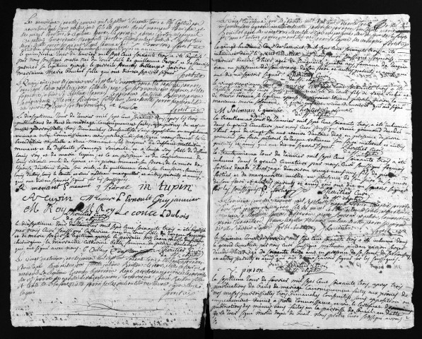 Collection du greffe. Baptêmes, mariages, sépultures, 1763