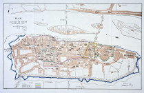 Plan de la ville de Tours aux diverses époques de son histoire, dressé par le Dr. Giraudet.