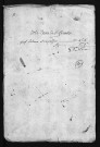 Collection du greffe. Baptêmes, mariages, sépultures, 1782-7 janvier 1783