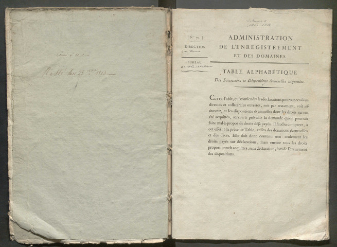 1810-1813 – N° d'origine : 6