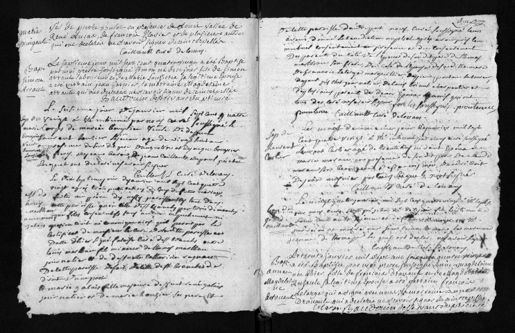 Collection du greffe. Baptêmes, mariages, sépultures, 1780