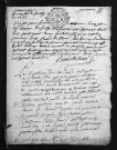 Baptêmes, mariages, sépultures, 1733 - Les années 1691-1732 sont lacunaires dans la collection du greffe