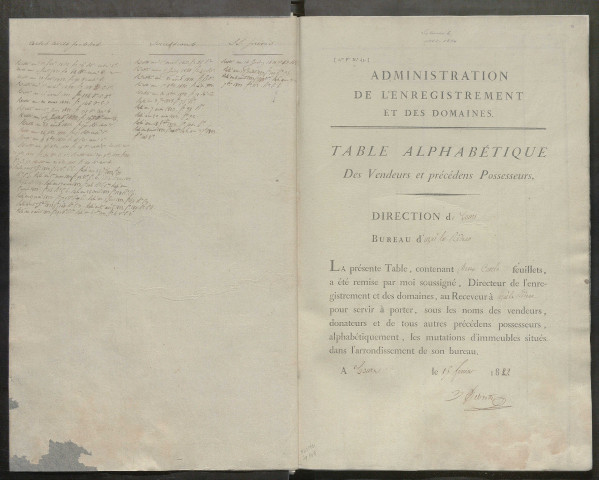 1822-1824 – N° d'origine : 6