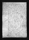 Collection du greffe. Baptêmes, mariages, sépultures, 1671 - Les années 1669-1670 sont lacunaires dans cette collection