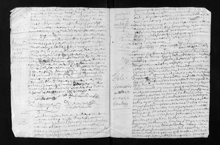 Collection du greffe. Baptêmes, mariages, sépultures, 1752