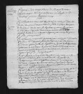 Collection du greffe. Baptêmes, mariages, sépultures, 1704
