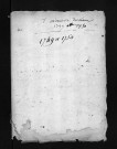 Collection du greffe. Baptêmes, mariages, sépultures, 1749-1750