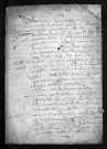Collection du greffe. Baptêmes, mariages, sépultures, octobre 1675-1680 - Les années 1670-1675 sont lacunaires dans cette collection