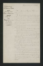 Règlement d'eau, avis du préfet (29 juin 1840)