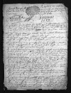 Baptêmes, mariages, sépultures, 1688 - L'année 1687 est lacunaire dans la collection du greffe