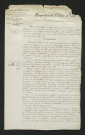 Procès-verbal de visite (4 juillet 1840)