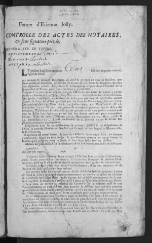 1733 (17 août)-1734 (13 janvier)