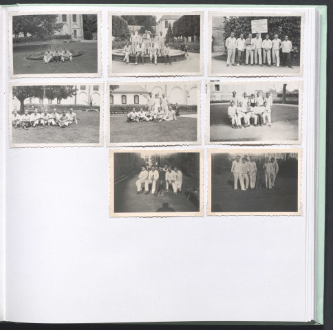 Soldats allemands blessés, hôpital Bretonneau de Tours.