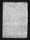 Baptêmes, mariages, sépultures, 1739