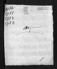 Collection du greffe. Baptêmes, mariages, sépultures, 1750-1753