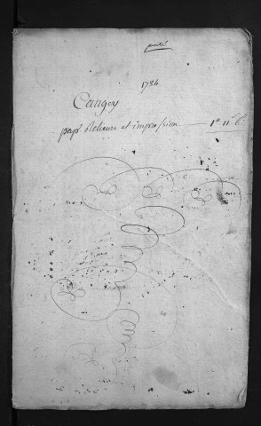 Collection du greffe. Baptêmes, mariages, sépultures, 1784