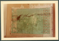 Château de Saché, salle à manger : papier peint.