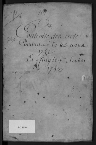 1742 (25 août)-1743 (1er février)