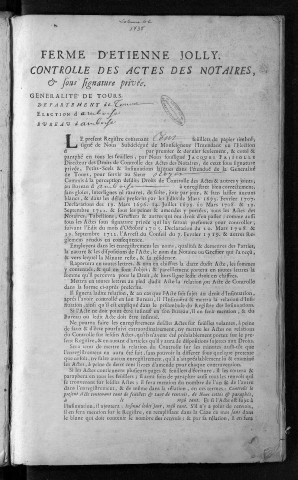 1735 (17 février-31 mai)