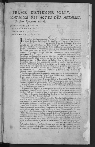 1734 (21 avril)-1735 (10 janvier)