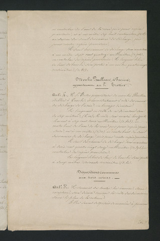 Arrêté préfectoral valant règlement d'eau (10 juin 1852)