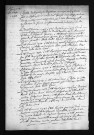 Collection du greffe. Baptêmes, mariages, sépultures, 1723