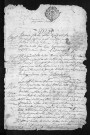 Collection du greffe. Baptêmes, mariages, sépultures, 1727 - Les années 1677-1726 sont lacunaires dans cette collection