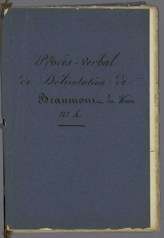 Beaumont-en-Véron (1832-1836)