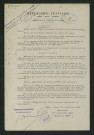 Arrêté préfectoral de délimitation du remous. (6 septembre 1912)
