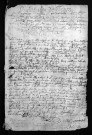 Baptêmes, mariages, sépultures, 1675 - Les années 1673-1674 sont lacunaires dans la collection du greffe