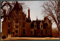 Monts, château de Candé : façade.