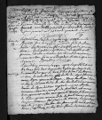 Baptêmes, mariages, sépultures, 1742