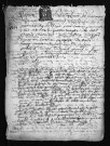 Baptêmes, mariages, sépultures, 1686