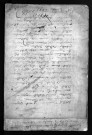 Collection du greffe. Baptêmes, mariages, sépultures, 1692-1693 - Les actes de baptêmes des mois de janvier à mars 1692 sont dans le registre de 1694.