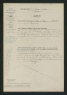 Règlement d'eau : arrêté préfectoral (21 août 1898)