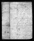 Collection du greffe. Baptêmes, mariages, sépultures, 1703 - L'année 1702 est lacunaire dans cette collection